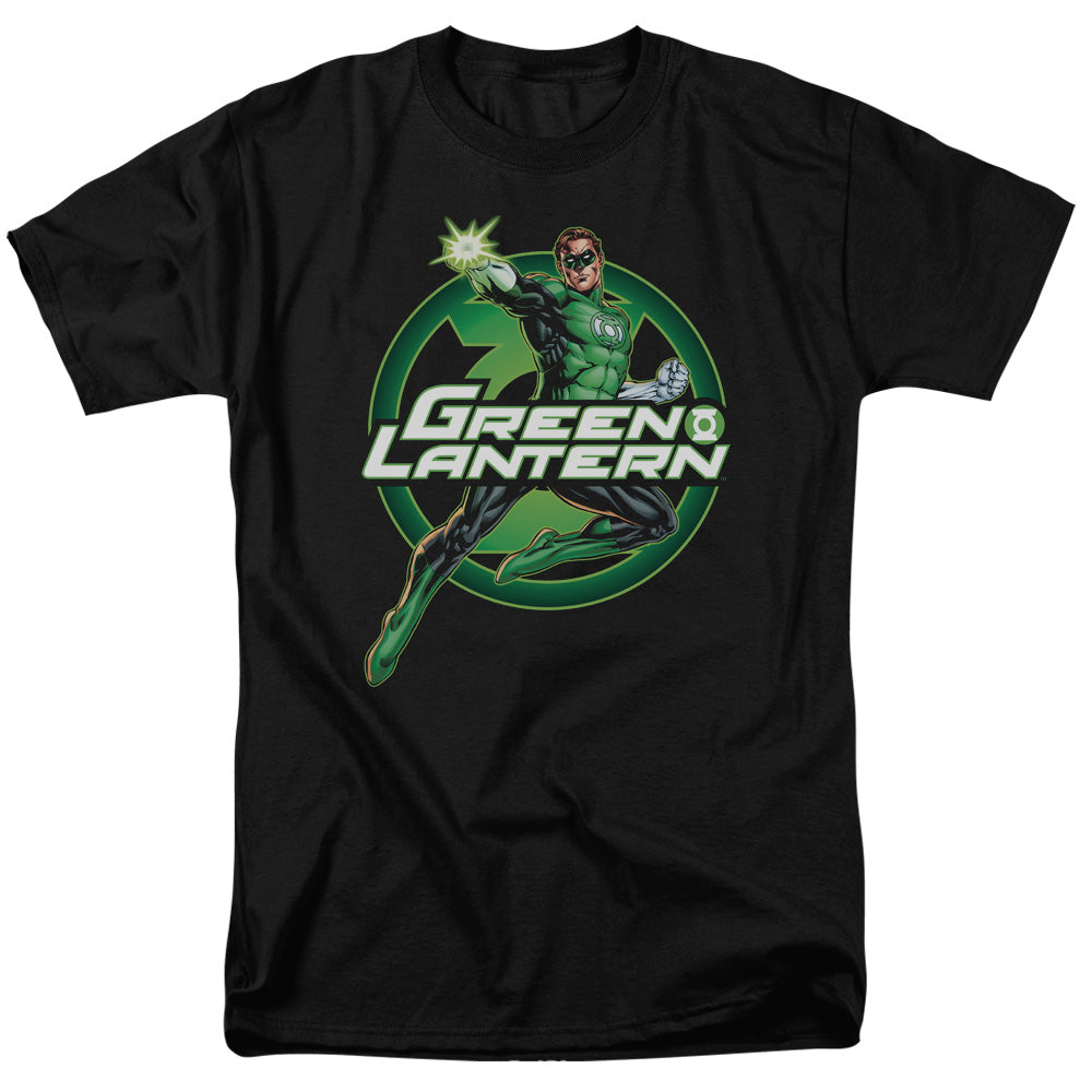 Justice League Lantern Green Lanternow Mens T Shirt Black Officially Licensed