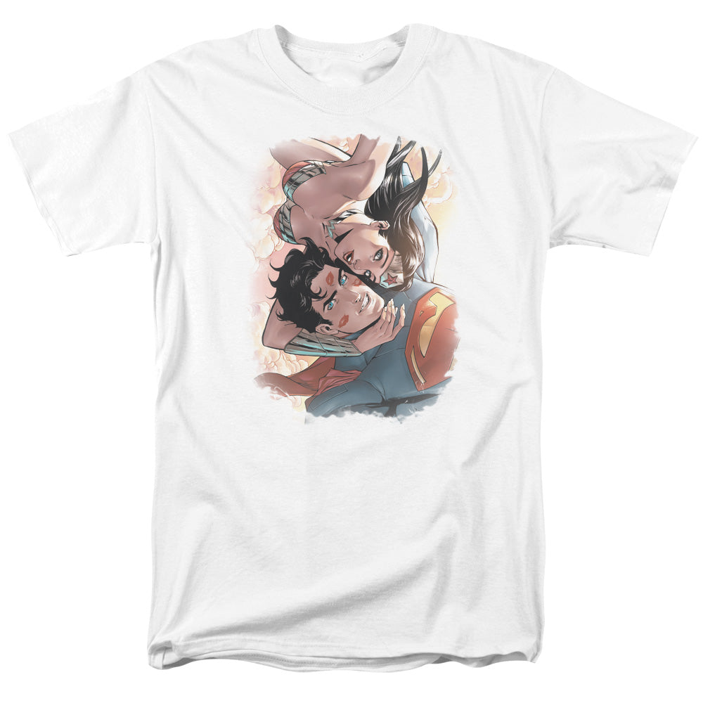 Justice League Love Birds Mens T Shirt White Officially Licensed