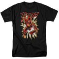 Justice League Flash Green Lanternow Mens T Shirt Black Officially Licensed