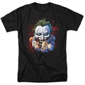 Justice League Doll Heads Mens T Shirt Black Officially Licensed