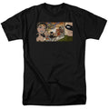 Justice League Cinematic League Mens T Shirt Black Officially Licensed