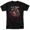 Justice League Engaged Mens T Shirt Black Officially Licensed