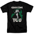 Justice League Ghosting Mens T Shirt Black Officially Licensed