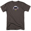 Justice League Batgirl Chibi Mens T Shirt Charcoal Officially Licensed