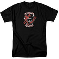 Justice League Harley Chibi Mens T Shirt Black Officially Licensed