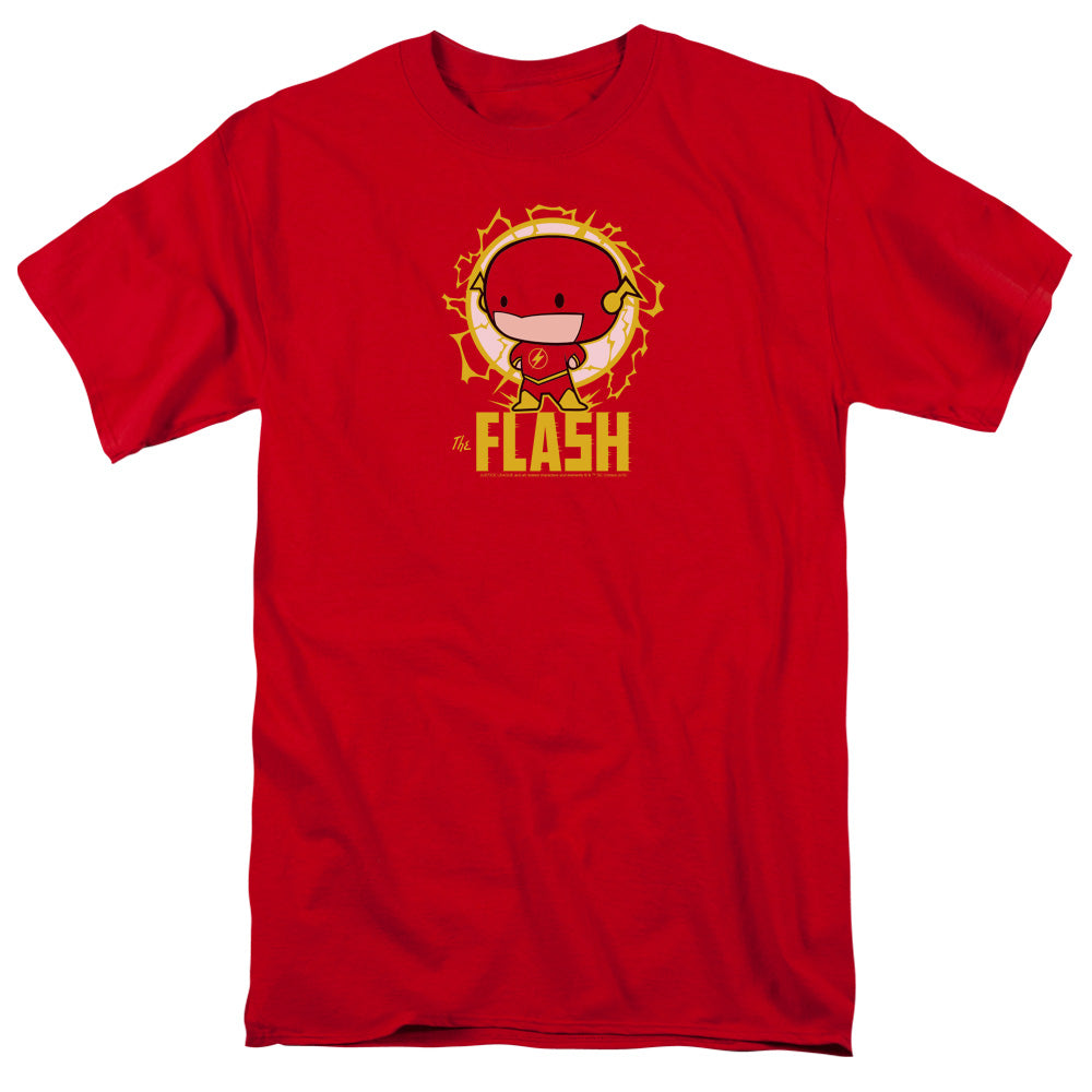The Flash Flash Chibi Mens T Shirt Red Officially Licensed