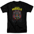 Justice League Mister Miracle Mens T Shirt Black Officially Licensed