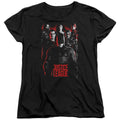Justice League Movie the League Womens T Shirt Black Officially Licensed