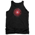 Justice League Movie Cyborg Logo Mens Tank Top Shirt Black Officially Licensed