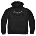 Justice League Movie Batman Logo Mens Hoodie Black Officially Licensed