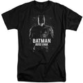 Justice League Movie Batman Mens Tall T Shirt Black Officially Licensed