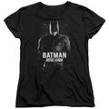 Justice League Movie Batman Womens T Shirt Black Officially Licensed