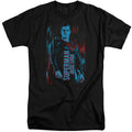 Justice League Movie Superman Mens Tall T Shirt Black Officially Licensed