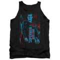 Justice League Movie Superman Mens Tank Top Shirt Black Officially Licensed