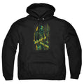 Justice League Movie Aquaman Mens Hoodie Black Officially Licensed