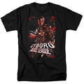 Justice League Movie Cyborg Mens T Shirt Black Officially Licensed