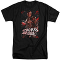 Justice League Movie Cyborg Mens Tall T Shirt Black Officially Licensed