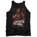 Justice League Movie Cyborg Mens Tank Top Shirt Black Officially Licensed