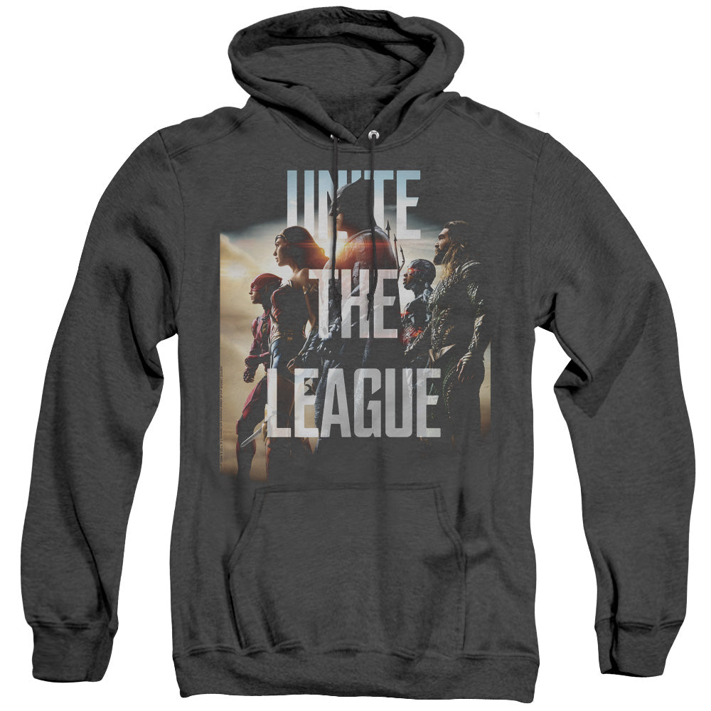Justice League Movie Dawn Heather Mens Hoodie Black Officially Licensed