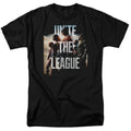 Justice League Movie Dawn Mens T Shirt Black Officially Licensed