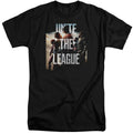 Justice League Movie Dawn Mens Tall T Shirt Black Officially Licensed