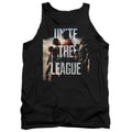 Justice League Movie Dawn Mens Tank Top Shirt Black Officially Licensed