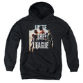 Justice League Movie Dawn Kids Youth Hoodie Black Officially Licensed