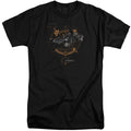 Justice League Movie Batmobile Mens Tall T Shirt Black Officially Licensed
