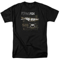 Justice League Movie Flying Fox Mens T Shirt Black Officially Licensed