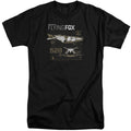Justice League Movie Flying Fox Mens Tall T Shirt Black Officially Licensed