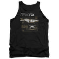 Justice League Movie Flying Fox Mens Tank Top Shirt Black Officially Licensed