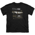 Justice League Movie Flying Fox Kids Youth T Shirt Black Officially Licensed