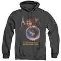 Labyrinth I Have A Gift Heather Mens Hoodie Black Officially Licensed