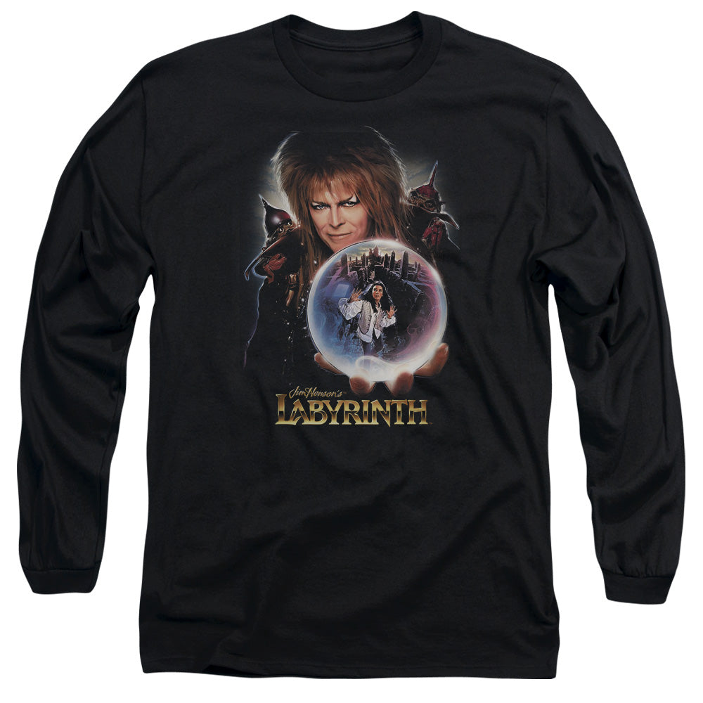 Labyrinth I Have A Gift Mens Long Sleeve Shirt Black Officially Licensed Officially Licensed