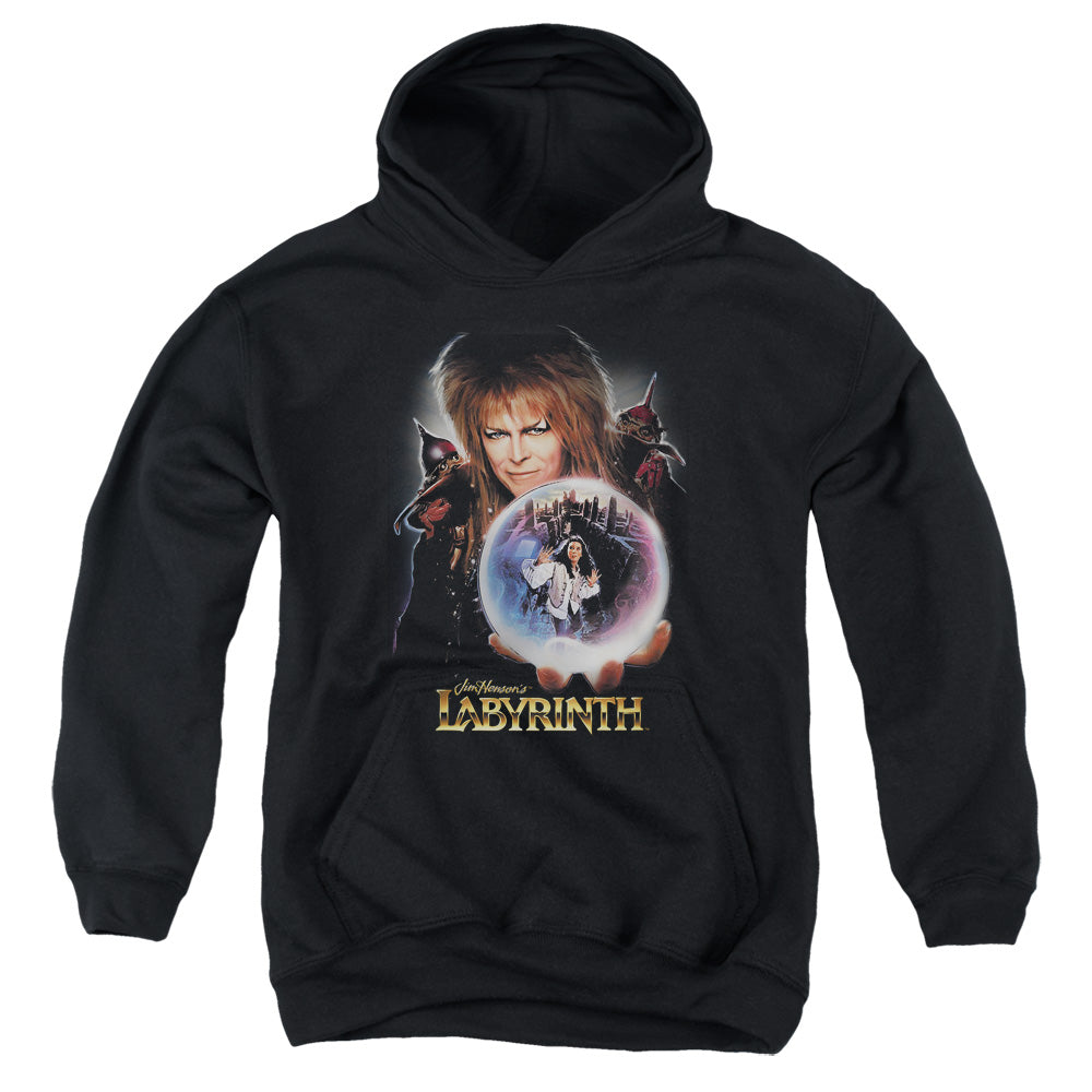 Labyrinth I Have a Gift Kids Youth Hoodie Black Officially Licensed
