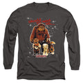 Labyrinth Should You Need Us Mens Long Sleeve Shirt Charcoal Officially Licensed Officially Licensed