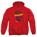 Labyrinth Ludo Friend Mens Hoodie Red Officially Licensed