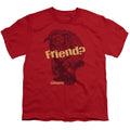 Labyrinth Ludo Friend Kids Youth T Shirt Red Officially Licensed