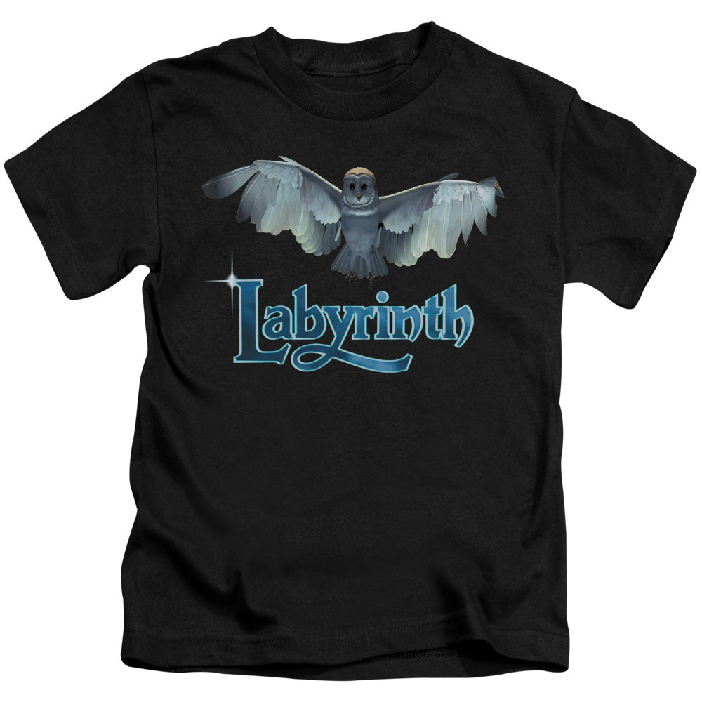 Labyrinth Title Sequence Juvenile Kids Youth T Shirt Black Officially Licensed