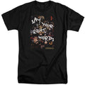 Labyrinth Right Words Mens Tall T Shirt Black Officially Licensed