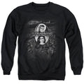 Labyrinth Maze Mens Crewneck Sweatshirt Black Officially Licensed