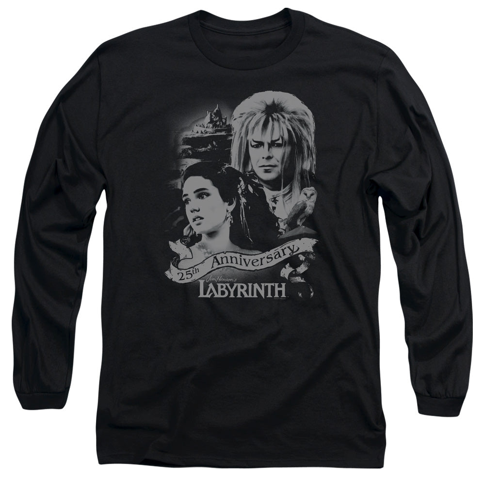 Labyrinth Anniversary Mens Long Sleeve Shirt Black Officially Licensed Officially Licensed