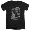 Labyrinth Anniversary Mens Slim Fit V-Neck T Shirt Black Officially Licensed