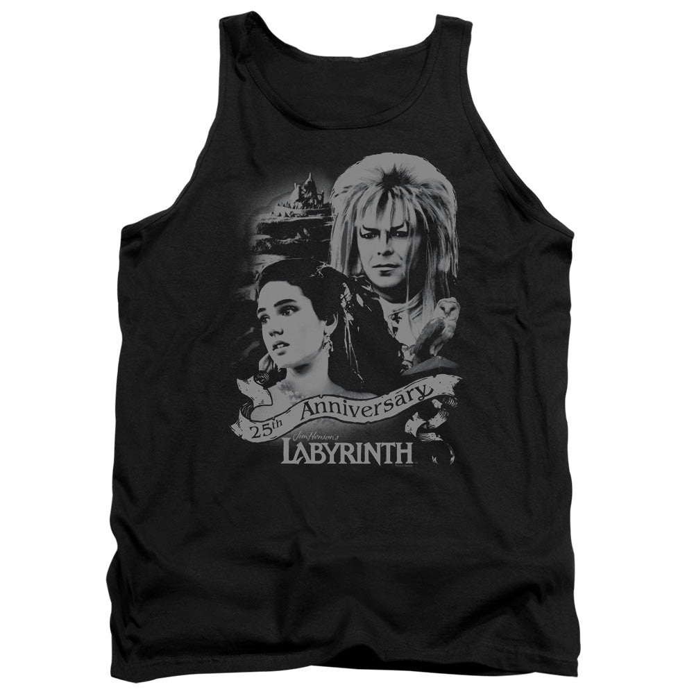 Labyrinth Anniversary Mens Tank Top Shirt Black Officially Licensed