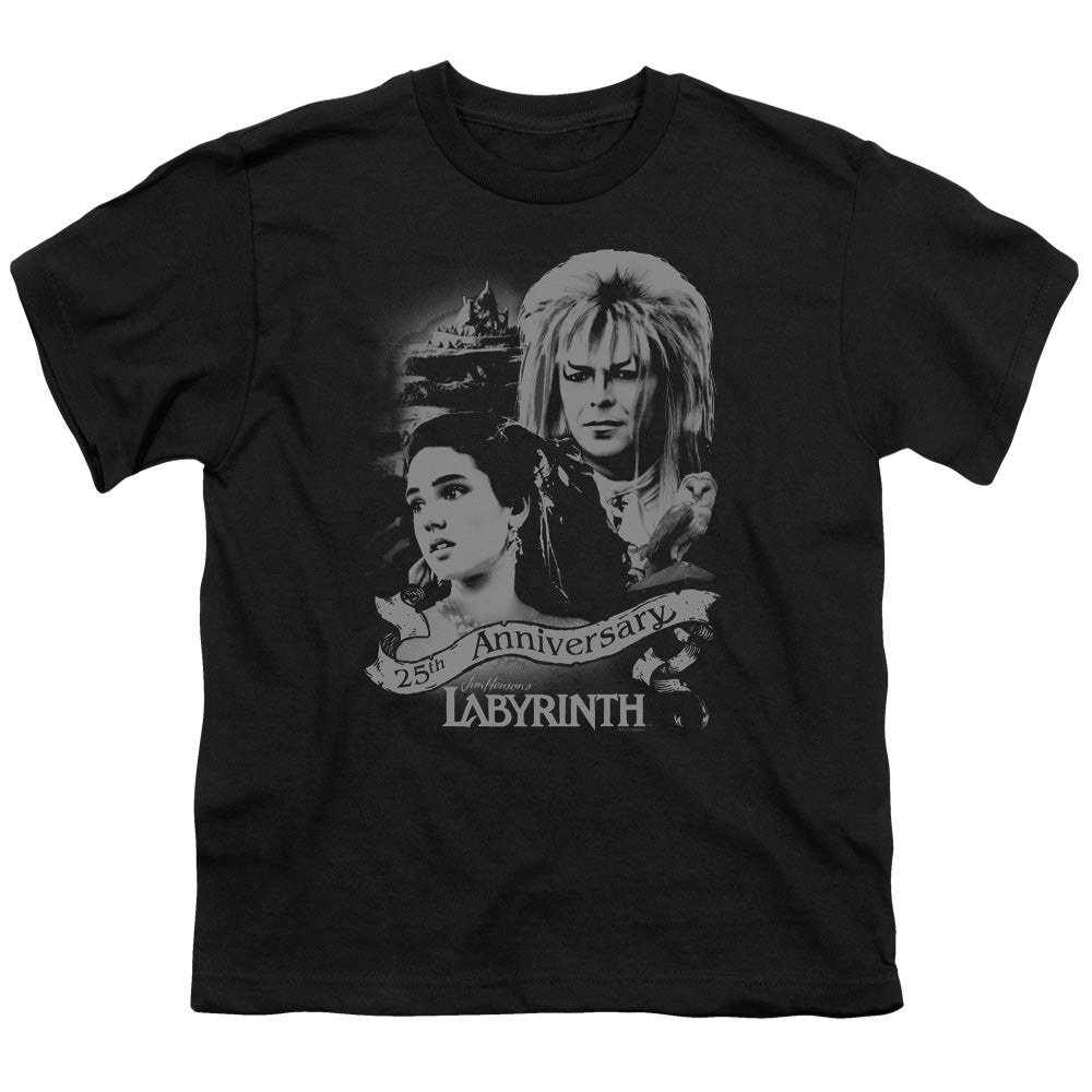 Labyrinth Anniversary Kids Youth T Shirt Black Officially Licensed