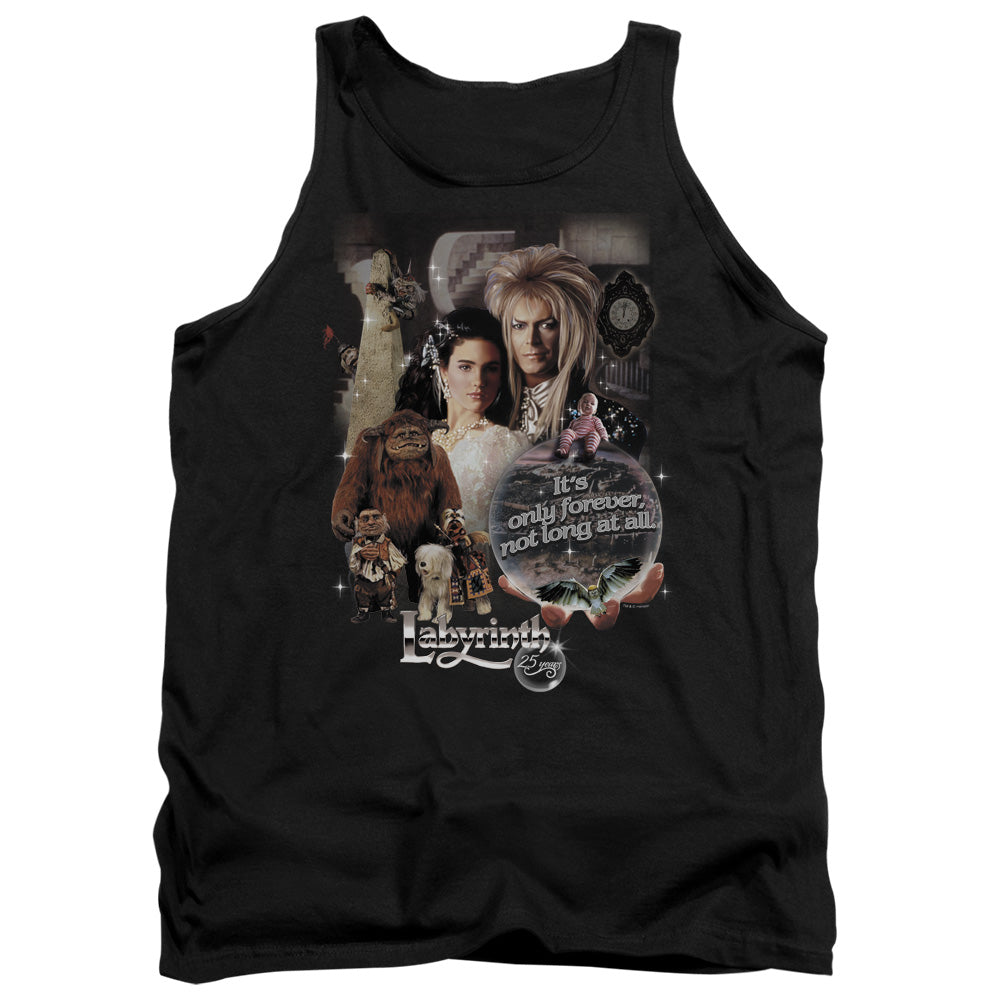 Labyrinth 25 Years Of Magic Mens Tank Top Shirt Black Officially Licensed