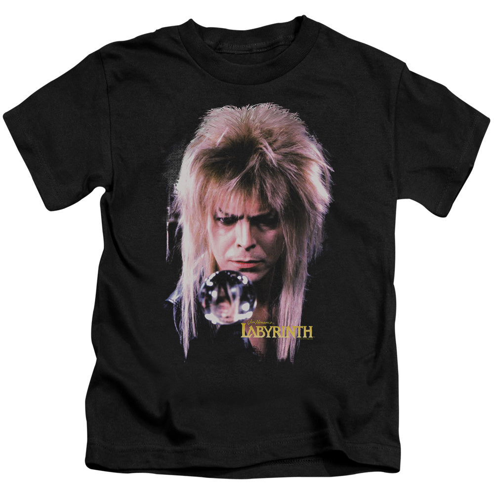 Labyrinth Goblin King Juvenile Kids Youth T Shirt Black Officially Licensed