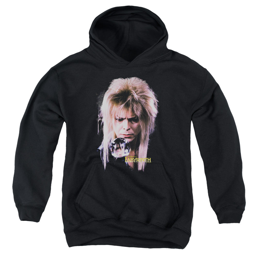Labyrinth Goblin King Kids Youth Hoodie Black Officially Licensed