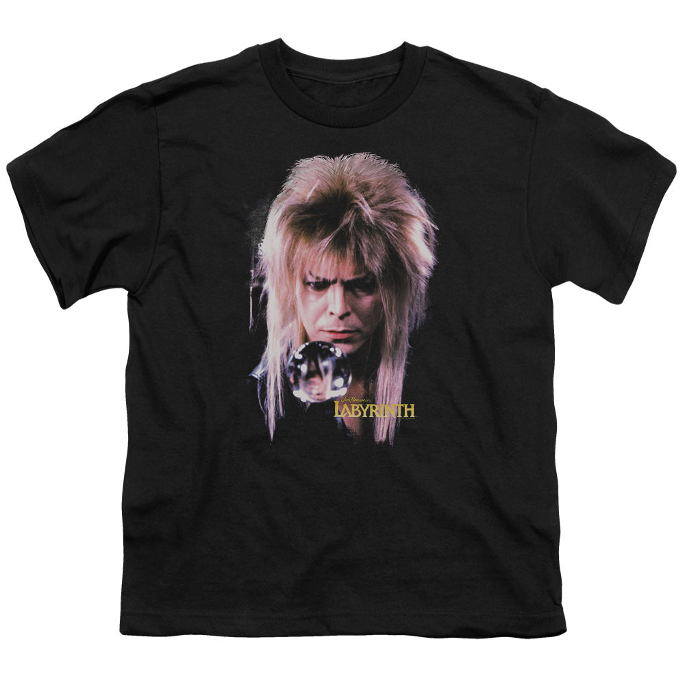 Labyrinth Goblin King Kids Youth T Shirt Black Officially Licensed