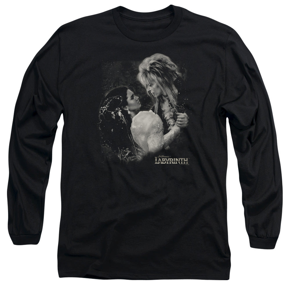 Labyrinth Dream Dance Mens Long Sleeve Shirt Black Officially Licensed Officially Licensed